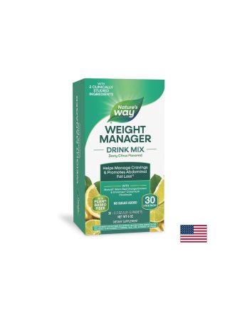 Weight Manager Формула за контрол на апетита, теглото и коремните мазнини х 30 сашета Nature's Way