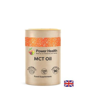 МСТ Кокосово масло 1200 мг х 90 капсули Power Health | MCT Oil