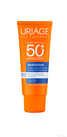 БАРИЕСЪН Слънцезащитен флуид против пигментации SPF50+ 40 мл ЮРИАЖ | URIAGE Bariesun
