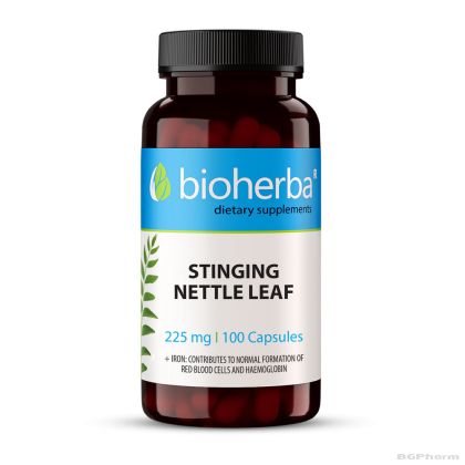 Коприва 250 мг х 100 капсули БИОХЕРБА | BIOHERBA Stringing Nettle