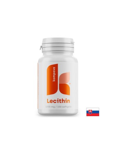 Соев лецитин 1200 мг х 100 капсули KOMPAVA | Soy lecithin