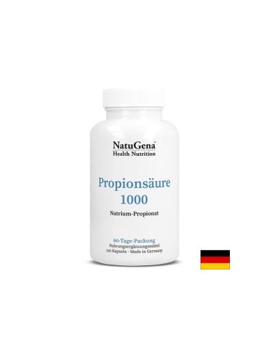 Пропионова киселина 500 мг х 120 капсули NATUGENA | Propionic acid