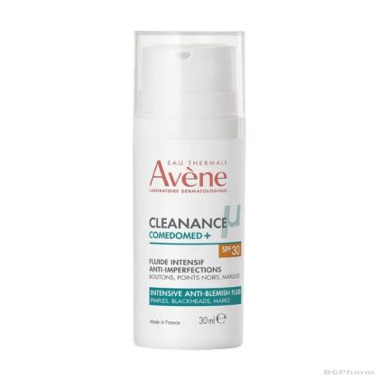 Авен КОМЕДОМЕД + SPF30 Интензивен флуид 30 мл | Avene Cleanance Comedomed
