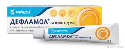 ДЕФЛАМОЛ маз 18гр. СОФАРМА | DEFLAMOL ointment Sopharma