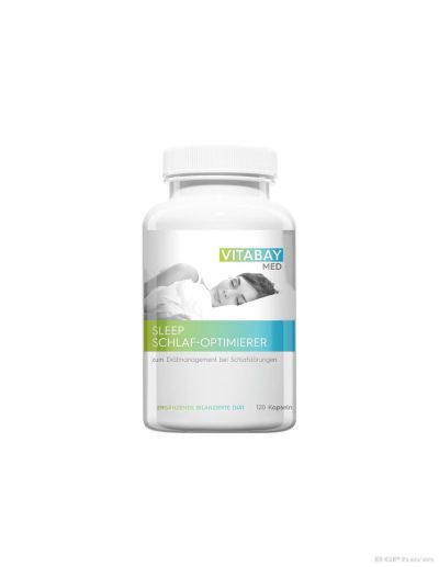 Маточина екстракт 300 мг х 120 капсули Vitabay | Lemon Balm Sleep Schlaf Optimizer MED