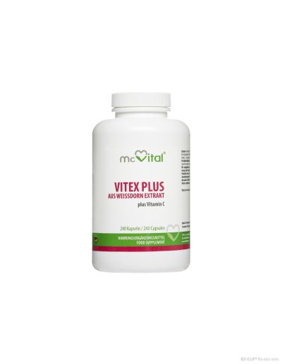 Глог екстракт + Витамин Ц х 240 капсули Vitabay | Hawthorn + Vitamin C