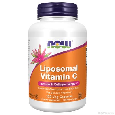 Липозомен Витамин Ц 500 мг х 120 капсули Now Foods | Liposomal PureWay-C Vitamin C