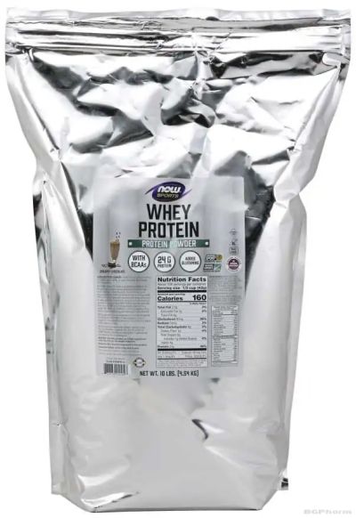 Суроватъчен Протеин Изолат х 4536 гр БЕЗ ВКУС Now Foods Sports | Isowhey Protein