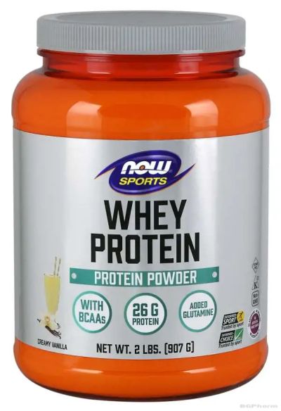 Суроватъчен Протеин с вкус на ванилия х 908 гр Now Foods Sports | Whey Protein
