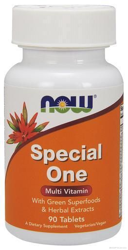 Special One Мултивитамини х 90 таблетки Now Foods