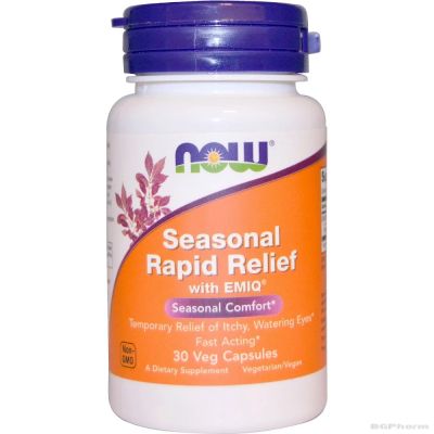 Seasonal Rapid Relief Против сезонни алергии х 30 капсули