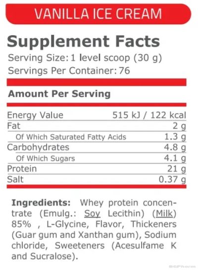 100% Чист суроватъчен протеин РАЗЛИЧНИ ВКУСОВЕ 2280 гр Pure Nutrition | Whey Protein