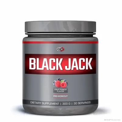 Black Jack Азотен Бустер х 30 дози, 300 гр Pure Nutrition