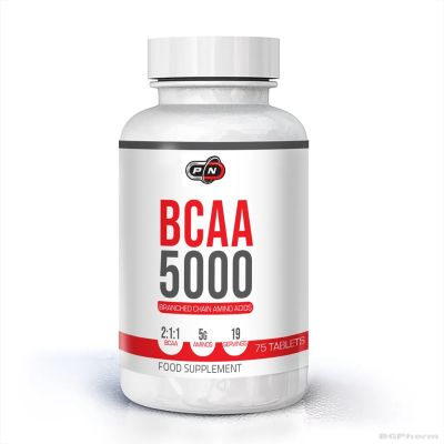 БЦАА Верижно разклонени аминокиселини 5000 х 75 таблетки Pure Nutrition | BCAA Blast
