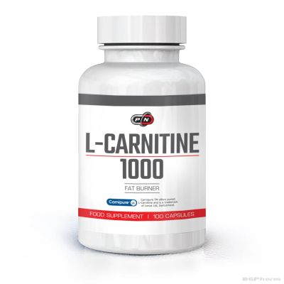 Л-Карнитин 1000 мг х 100 капсули Pure Nutrition | L-Carnitine
