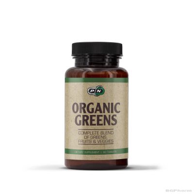 Зелени Храни БИО х 60 таблетки Pure Nutrition | Organic Greens