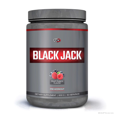 Black Jack Азотен Бустер х 60 дози, 600 гр Pure Nutrition