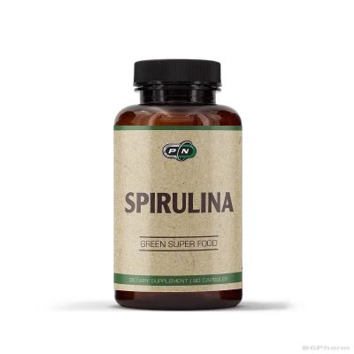 Спирулина 500 мг х 90 капсули Pure Nutrition | Spirulina