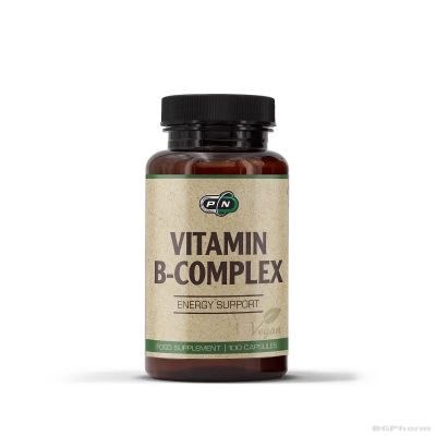 Витамин Б Комплекс х 100 капсули Pure Nutrition | Vitamin B-Complex