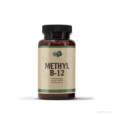 Витамин Б12 Метилкобаламин 5000 мкг х 60 таблетки Pure Nutrition | Methyl B-12