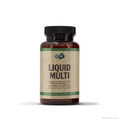 ЛИКУИД МУЛТИ Комплексни Мутивитамини 90 капсули Pure Nutrition | Liquid Multi