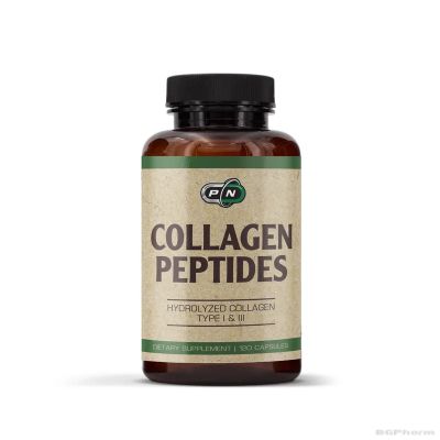 КОЛАГЕН Колагенови пептиди 120 мг х 120 капсули Pure Nutrition | Collagen Peptides