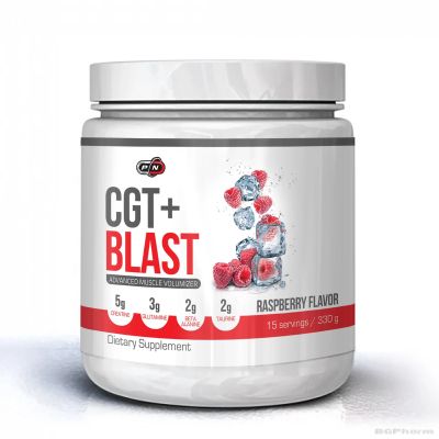 CGT BLAST + Хранителна Добавка с вкус на малина 330 гр Pure Nutrition
