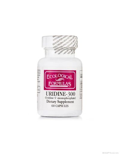 Уридин 300 Уридин-5-Монофосфат х 60 капсули Ecological Formulas | Uridine-5-Monophosphate