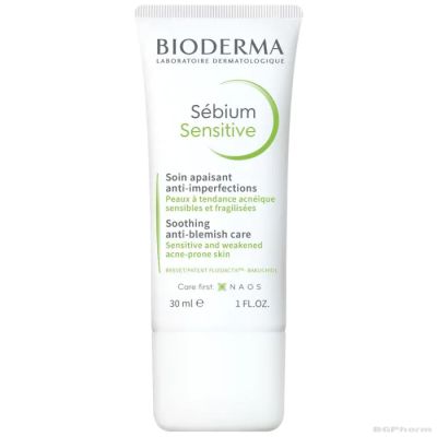 Биодерма СЕБИУМ Сензитив крем 30 мл | Bioderma Sebium