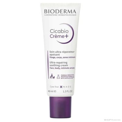 Биодерма ЦИКАБИО Възстановяващ крем + 40 мл | Bioderma Cicabio