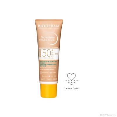 Биодерма ФОТОДЕРМ Кавър тач крем SPF50+ ТЪМЕН 40 гр | Photoderm Bioderma Cover Touch