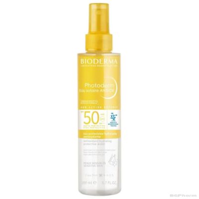 Биодерма ФОТОДЕРМ АНТИ-ОКС Слънцезащитна вода 200 мл SPF50 | Photoderm Eau Solaire Bioderma 