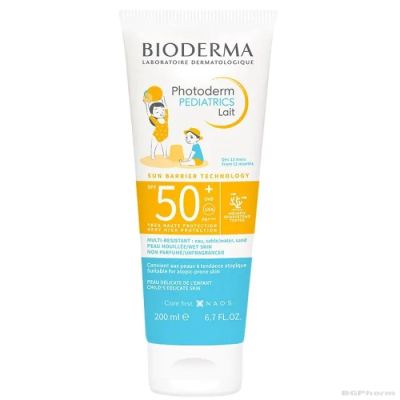 Биодерма ФОТОДЕРМ Педиатрикс мляко SPF50+ 200 мл | Photoderm Pediatrics Bioderma