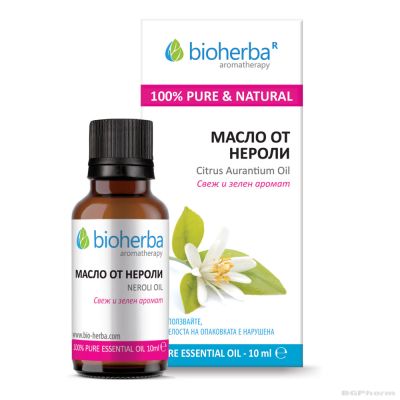 НЕРОЛИ Етерично масло х 10мл БИОХЕРБА | BIOHERBA Essential oil - Neroli