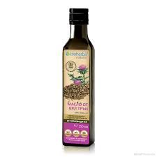 Масло от бял трън 100% чисто х 250 мл БИОХЕРБА | Milk thistle Oil 100% BIOHERBA