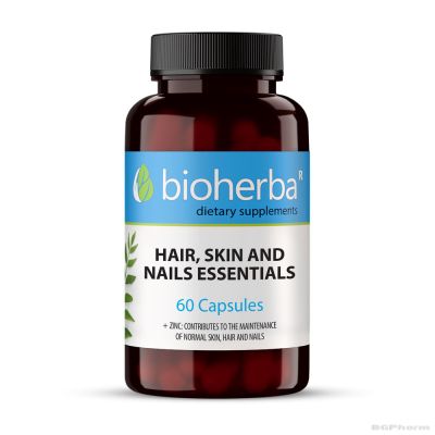 Формула за коса, кожа и нокти х 100 капсули БИОХЕРБА | BIOHERBA Hair, Skin & Nails Essentials