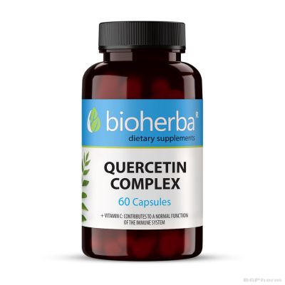 Кверцетин комплекс х 100 капсули БИОХЕРБА | BIOHERBA Quercetin