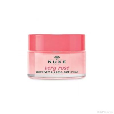 Нукс ВЕРИ РОУЗ Балсам за устни с розово масло х 15 мл | NUXE Very Rose
