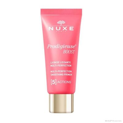 Нукс ПРОДИЖО БУУСТ 5в1 Мулти-коригираща основа за лице х 30 мл | NUXE Prodigieuse Boost
