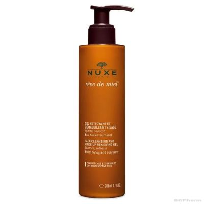 Нукс РЕВ ДЮ МИЕЛ Почистващ гел за лице х 200 мл | NUXE Reve De Miel