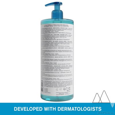ЮРИАЖ DERM-PHY+ Богат измивен душ - гел за цялото тяло х 1000 мл | URIAGE Gel Sugras Cleansing gel