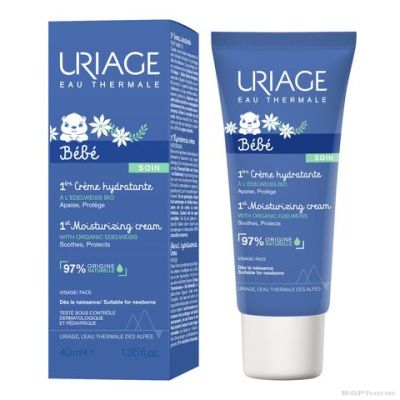 Юриаж БЕБЕ Хидратиращ крем за лице за бебета и деца х 40 мл | URIAGE BEBE 1ERE CRЕME HYDRATANTE