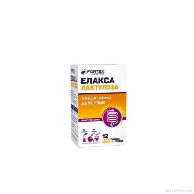 ЕЛАКСА Лактулоза х 20 течни сашета против запек ФОРТЕКС | FORTEX Elaxa