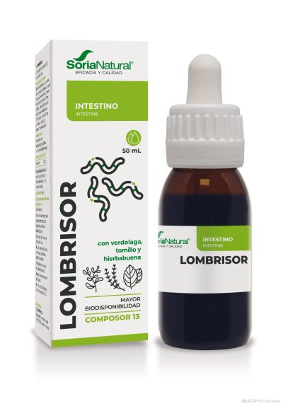 ЛОМБРИСОР х 50мл (при паразити, детокс) Soria Natural | LOMBRISOR