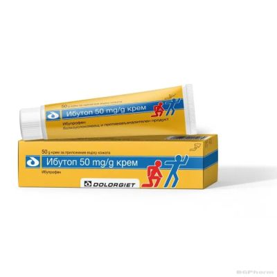 ИБУТОП Крем при ставни и мускулни болки х 50 мл НАТУРПРОДУКТ | NATURPRODUKT Ibutop ( ибупрофен )