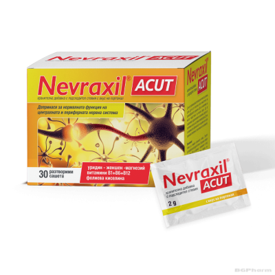 НЕВРАКСИЛ АКУТ х 30 сашета НАТУРПРОДУКТ | NATURPRODUKT Nevraxil