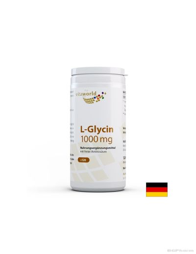 Л-Глицин 1000 мг х 120  капсули ВИТА УЪРЛД | Vita World L-Glycine