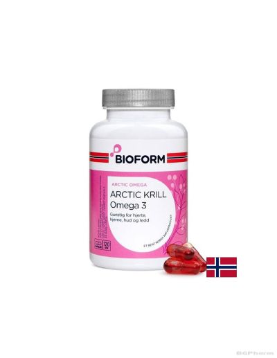 Масло от арктически крил 920 мг х 120 капсули БИОФОРМ | Bioform Krill Oil