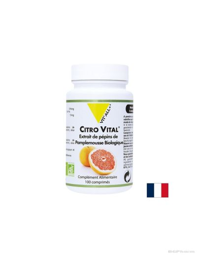 Ацерола + Грейпфрут семена екстракт х 100 таблетки ВИТАЛ ПЛЮС | Vit'all + Citro Vital®