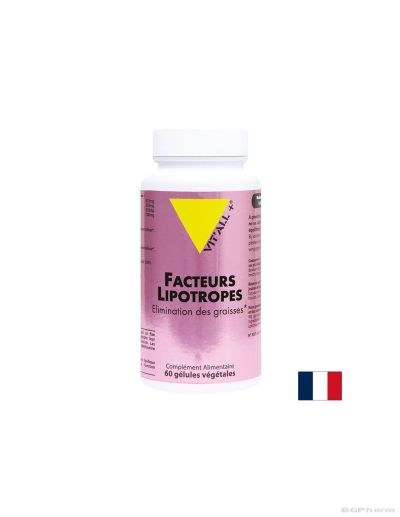 Липотропни Фактори за горене на мазнините х 60 капсули ВИТАЛ ПЛЮС | Vit'all Facteurs Lipotropes